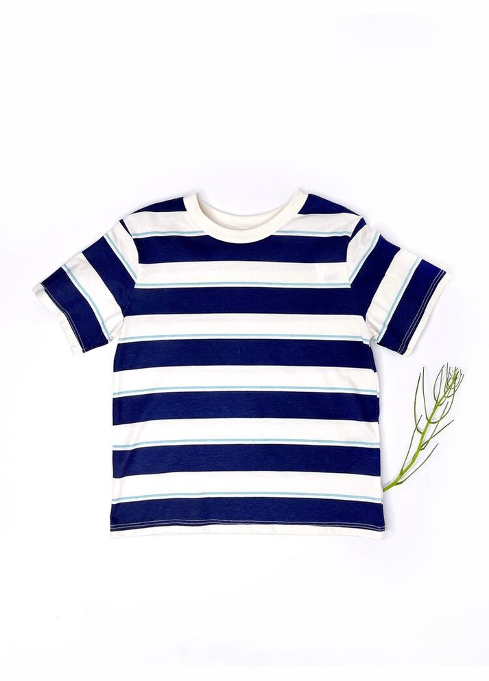 Синя футболка н&м 104 см синій артикул л981 H&M