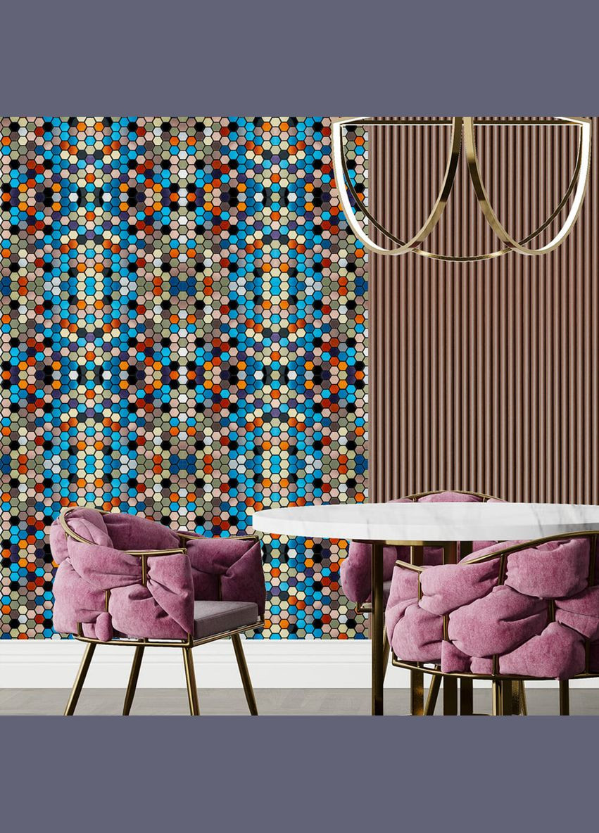 Самоклеюча алюмінієва плитка 300х300х3мм SW-00001932 No Brand (316050972)