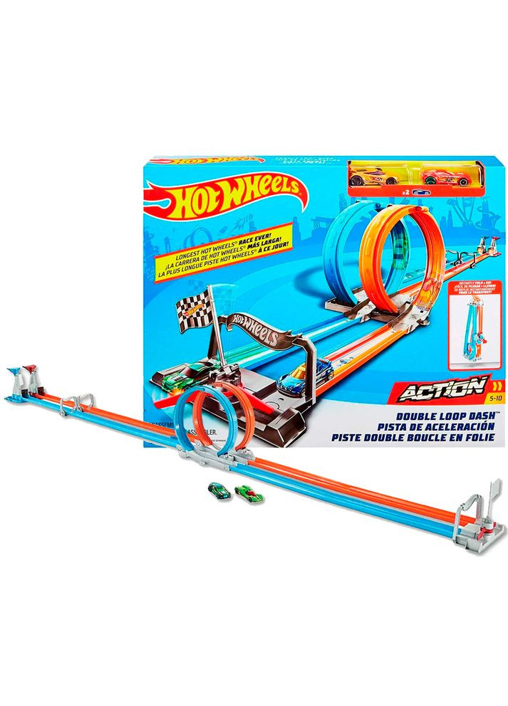 Трек Подвійна петля GFH85 Hot Wheels (322035463)