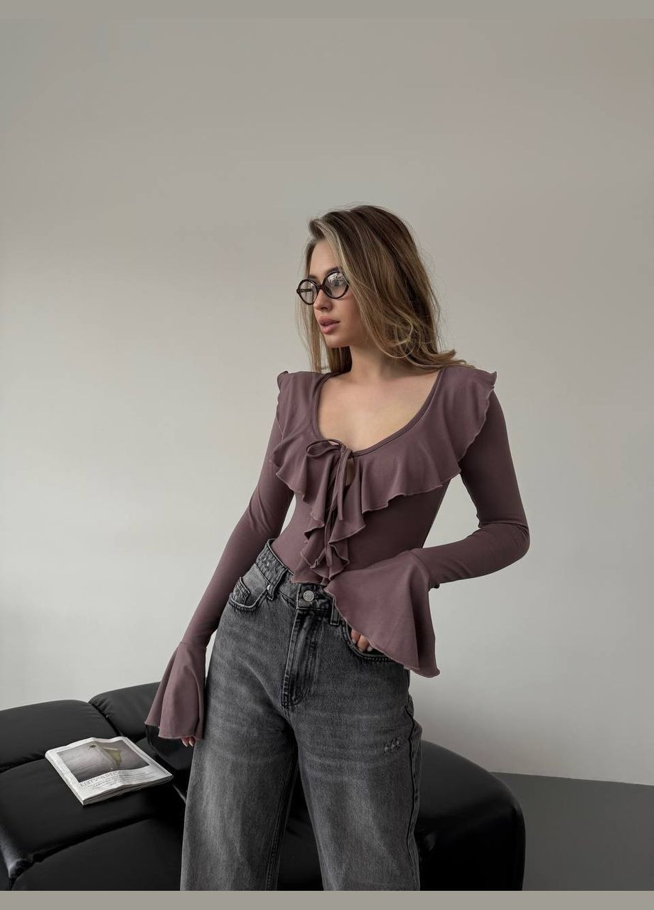 Жіночий боді з рюшами Avanti (334256925)