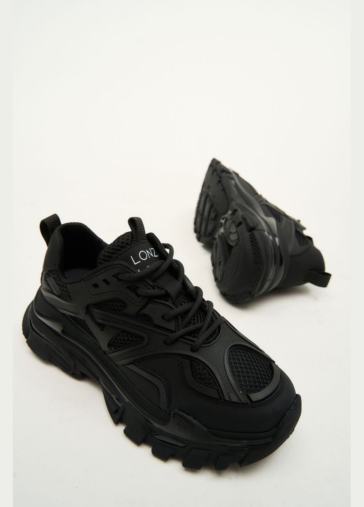 Черные демисезонные кроссовки 183792 Lonza