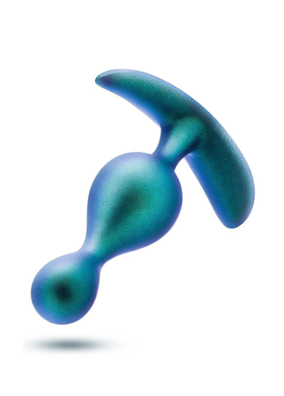 Анальна пробка бірюзова ANAL ADVENTURES MATRIX PHOTON PLUG Blush (383106633)