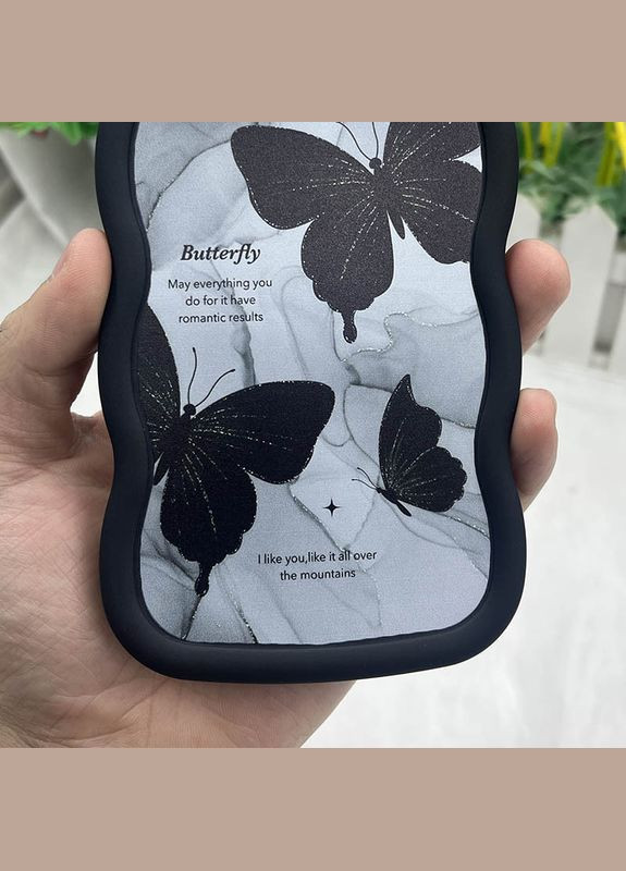 Чохол TPU Cloudy Pictures для Samsung Galaxy A05s Butterflies No Brand (336890034)