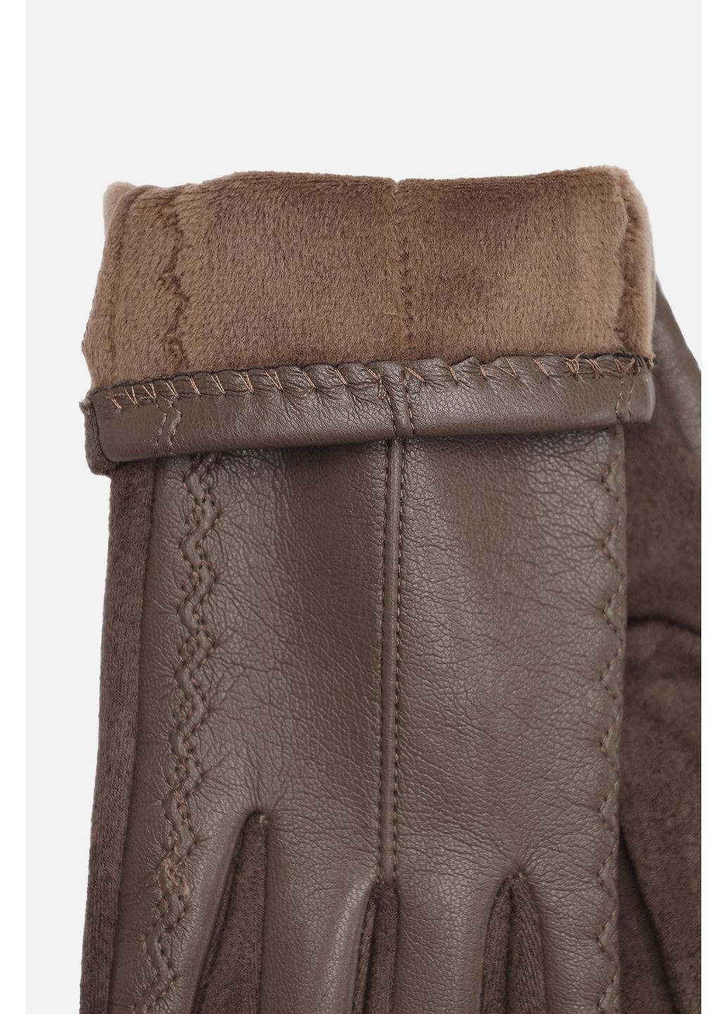 Рукавички жіночі колір коричневий CB-00284875 Ronaerdo (366265529)