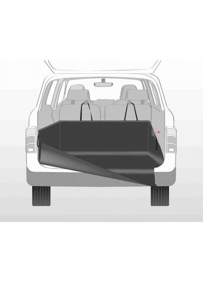 Автомобильная подстилка в багажник, нейлон, 1,64x1,25м Trixie (292257356)