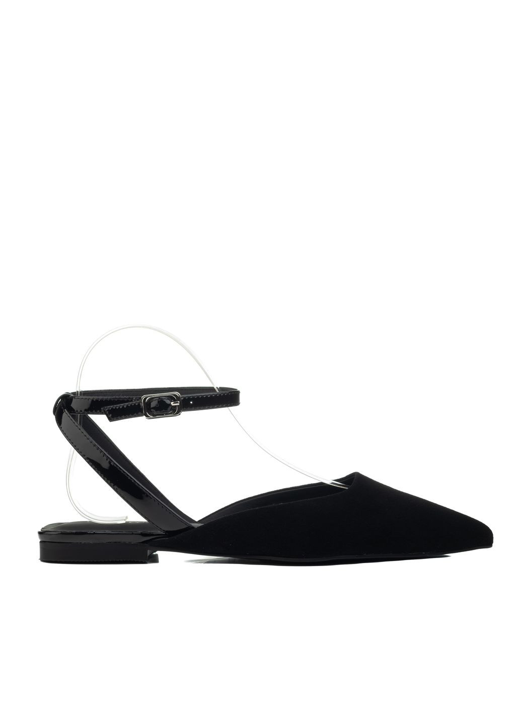 Черные босоножки (1394л) Brocoli