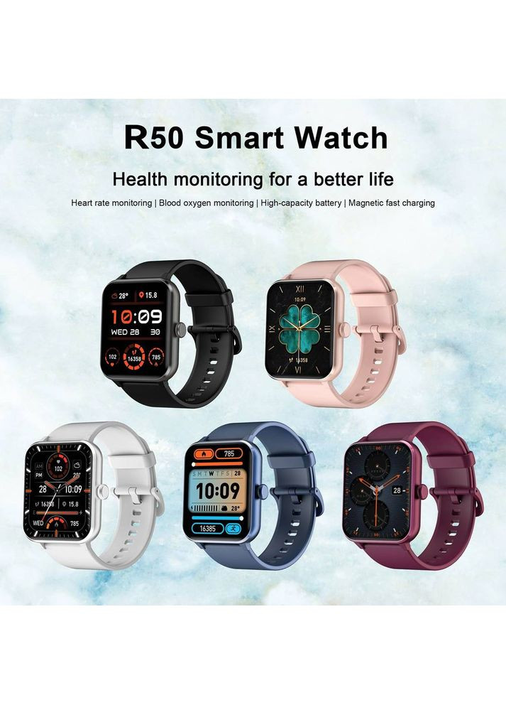 Смарт-часы R50 Black (6931548317517) Blackview (322505024)