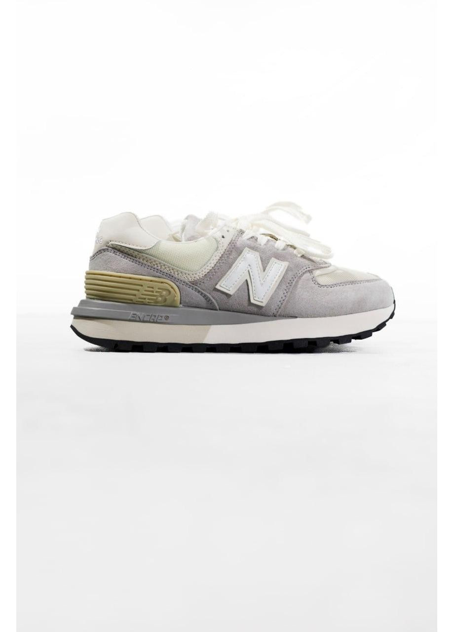 КРОССОВКИ ЖЕНСКИЕ NEW BALANCE 574 LEGACY BEIGE GREY WHITE НЬЮ БЕЛАНС 574 No Brand серые демисезоны (367167958)