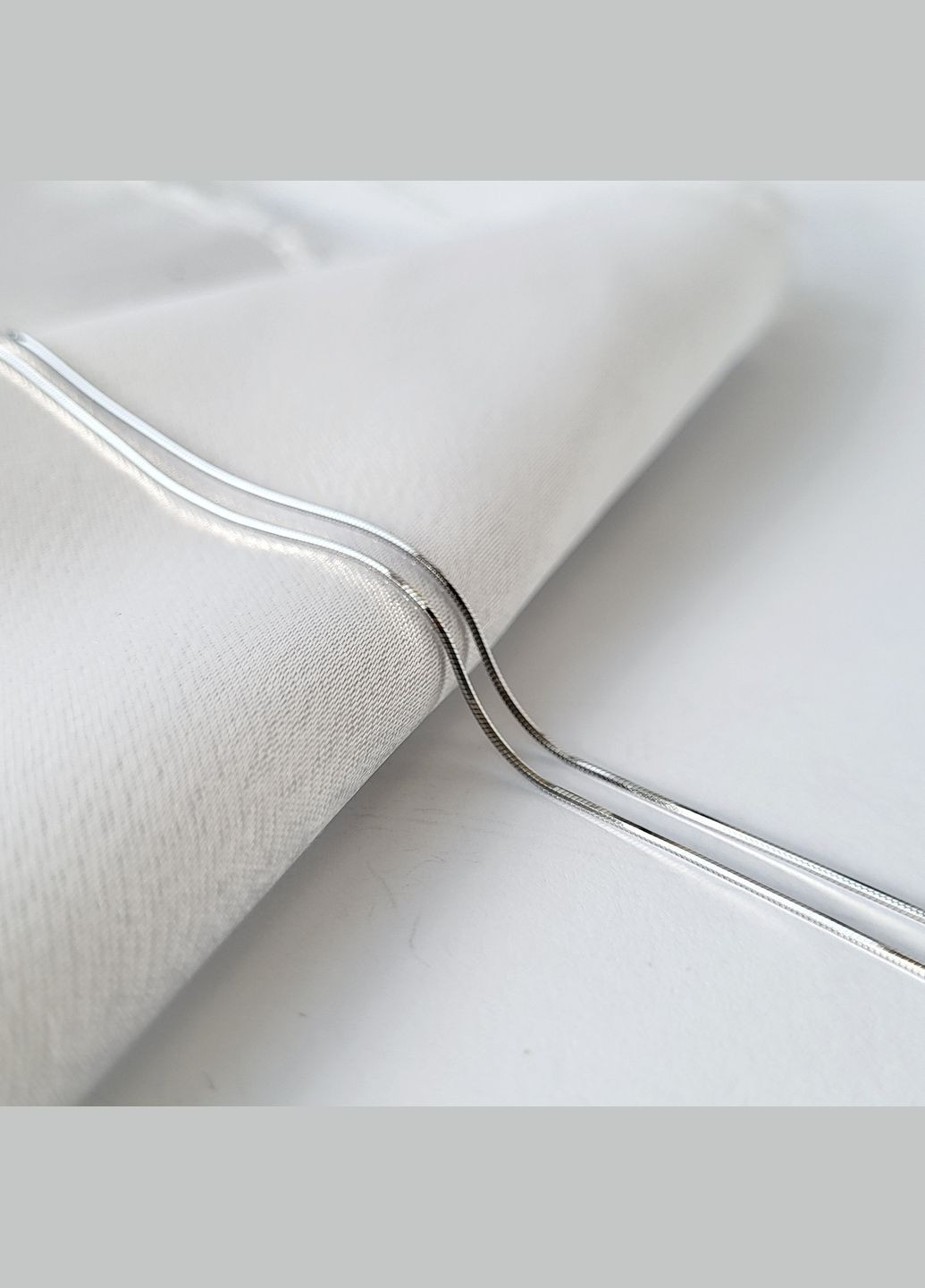 Срібний тонкий Ланцюжок Круглий Снейк срібло 925 проби Родоване см 2.60г 255р2/45 No Brand (306854751)