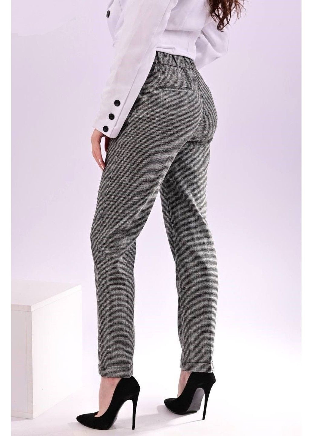 Штани жіночі класичні сірі BSZZ (305847622)