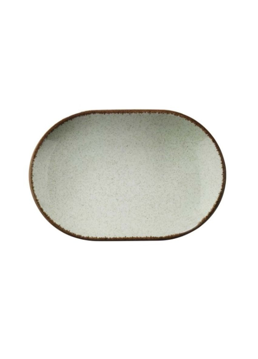 Блюдо овальное Colorx Kutahya Pearl CXOFD-32-KY-730-P-03 32 см зеленое Color (368763306)