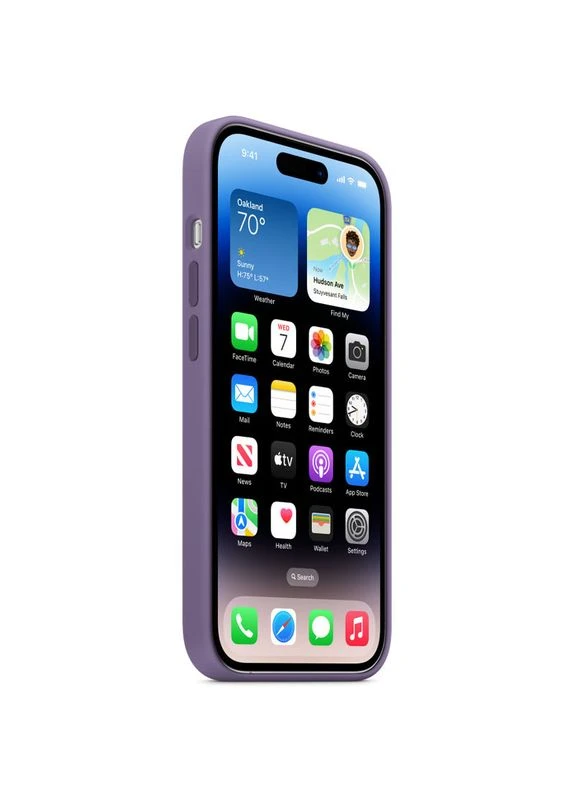 Чехол для смартфона Silicone Full Case для iPhone 14 (Orig14Iris) No Brand AAA MagSafe IC (383134198)