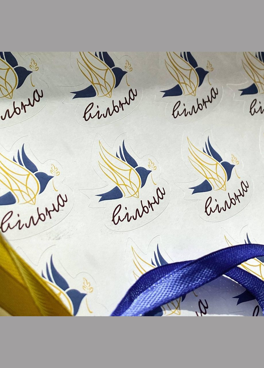 Фигурные наклейки "Свободная" 3,6х3,1. No Brand (359398344)