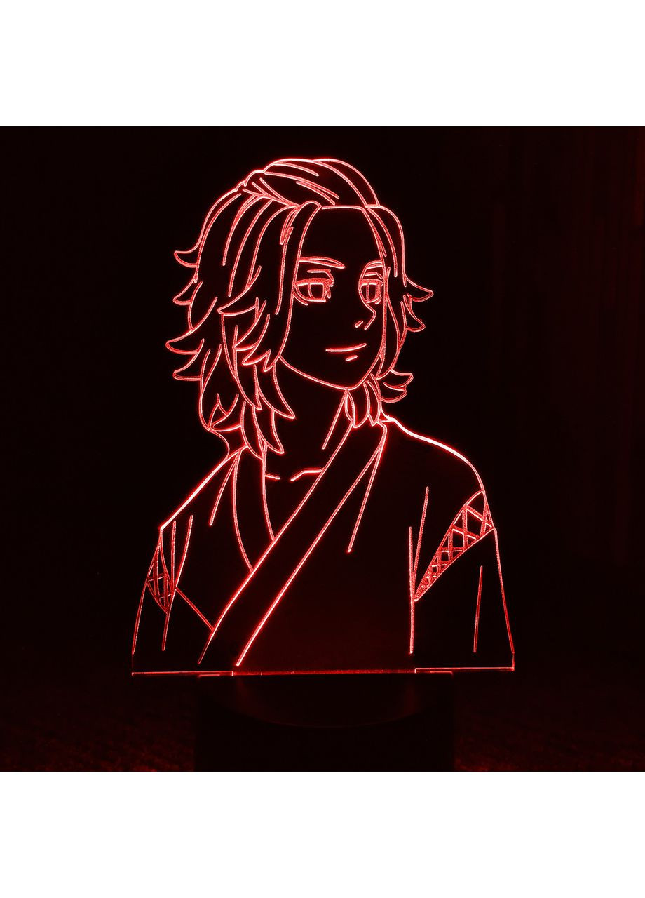 Акриловый светильник-ночник Манджиро Сано (Manjiro ) tty-n000545 Sano (367602888)