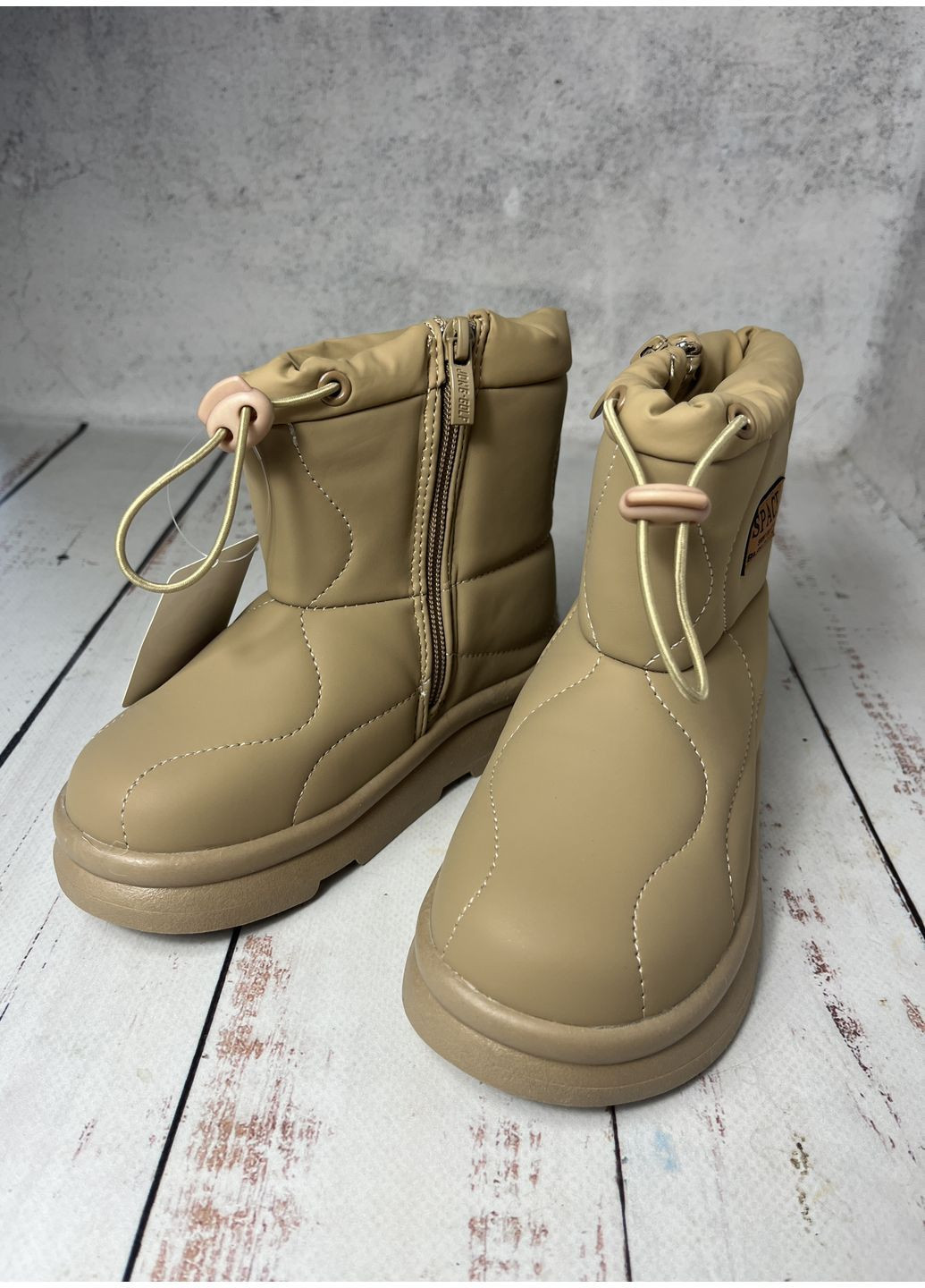 Черевики зимові дитячі Бежевий (797) Jong Golf (367020273)