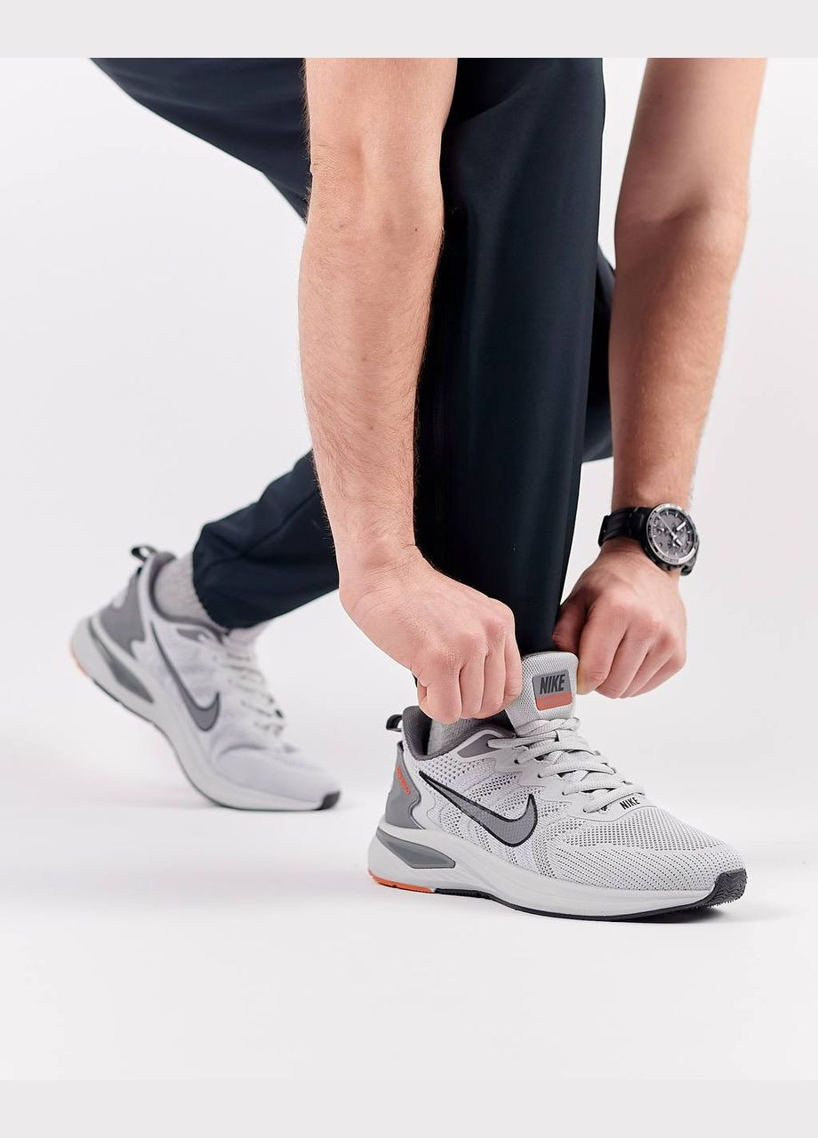 Сірі Осінні кросівки чоловічі, вьетнам Nike Winflo Light Grey