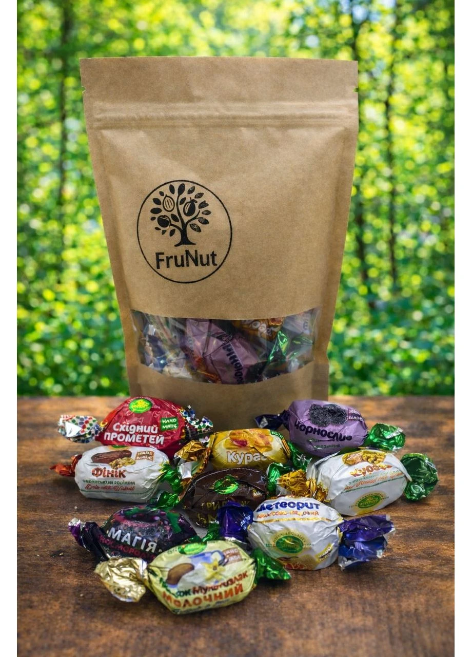 Цукерки “Мікс смаків асорті”, 500 г FruNut (379646302)