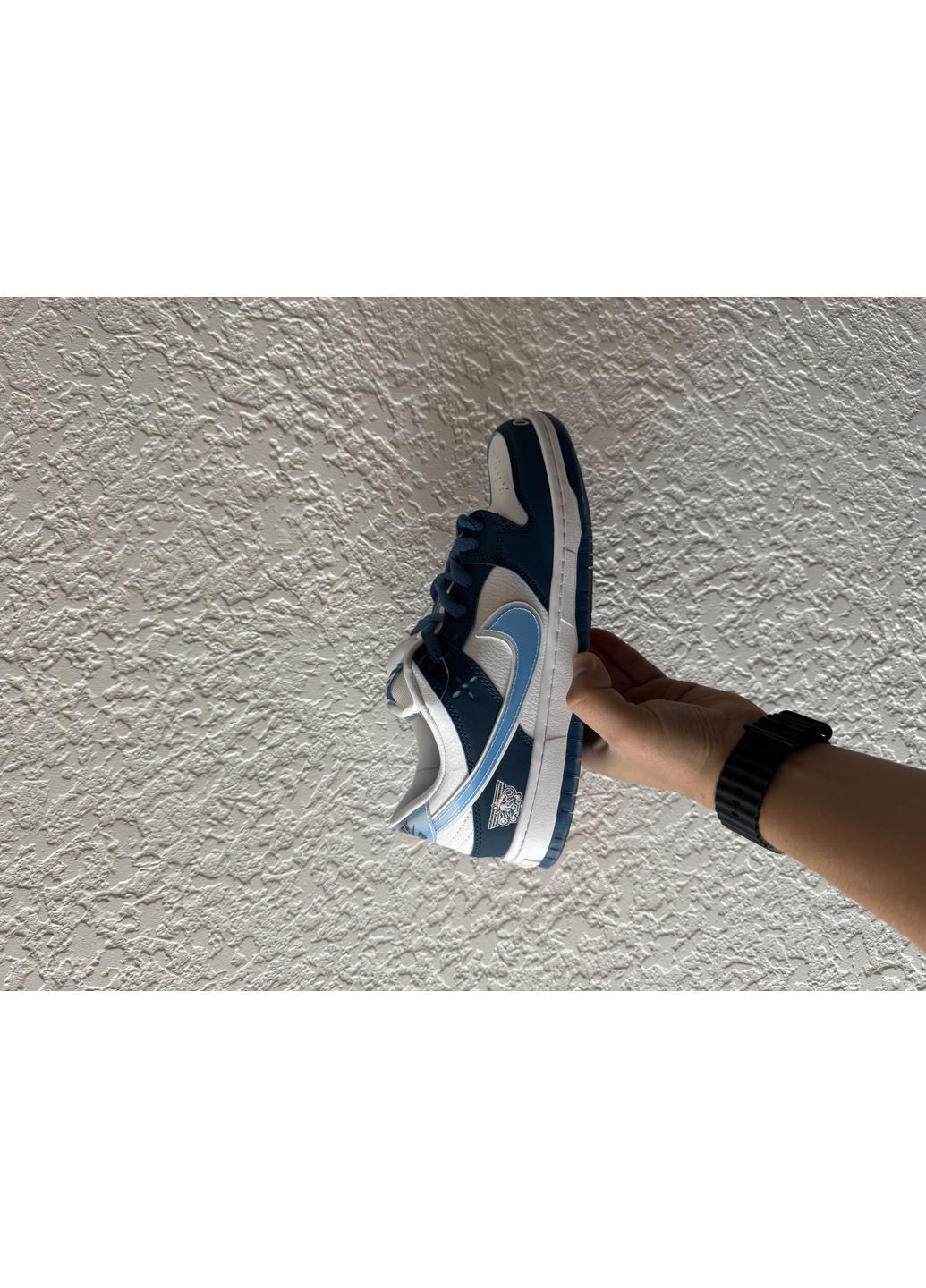 Цветные демисезонные кроссовки мужские nike sb dunk low born x raised найк сб данк No Brand