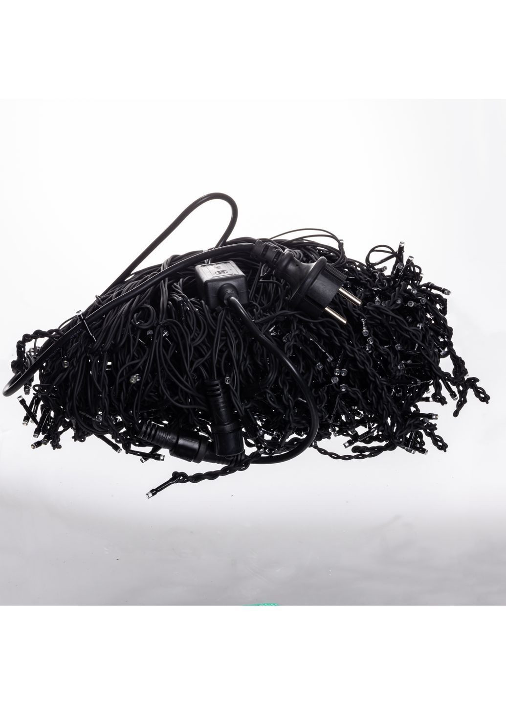 Гирлянда Бахрома уличная 600 LED 36 м от сети черная нить, синий GarlandoPro 36МBBL No Brand (366830570)