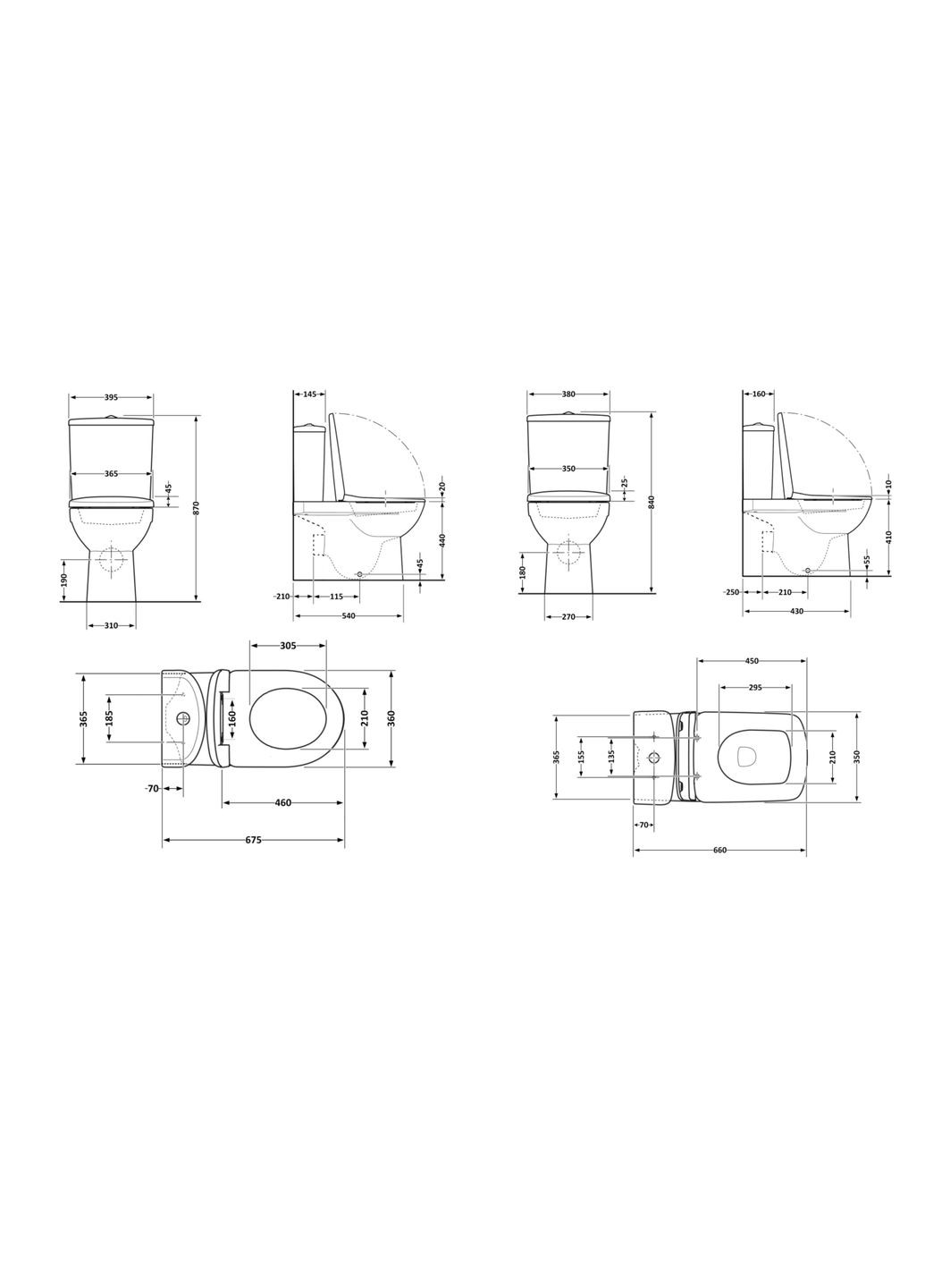 Акційний набір: Унітаз підлоговий Scorpio Ultra Quiet QT14222125AUQW + Унітаз підлоговий Kalao Rimless QT08221213A W Qtap QT14222125AUQW48039 (346492509)