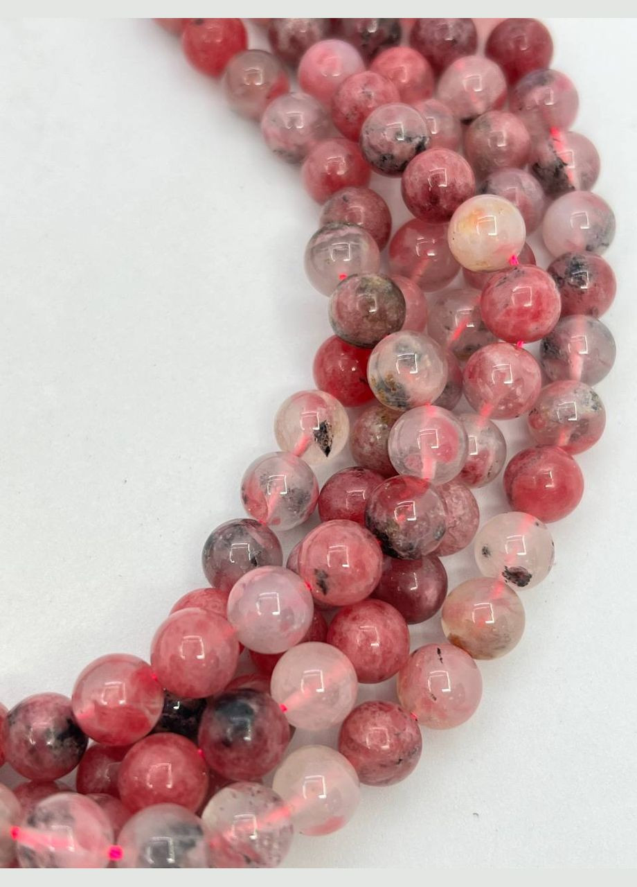 Родохрозит на нитке без замка 8 мм 40 см No Brand (321963935)