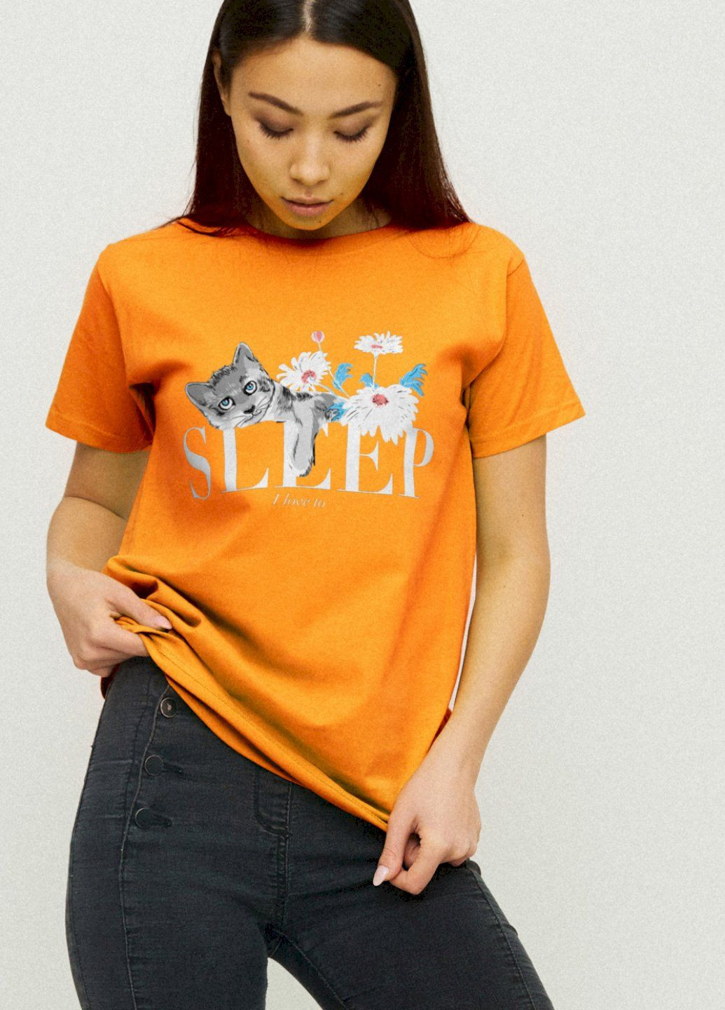 Футболка Boyfriend / дихаючий принт / YAPPI - (325222355)