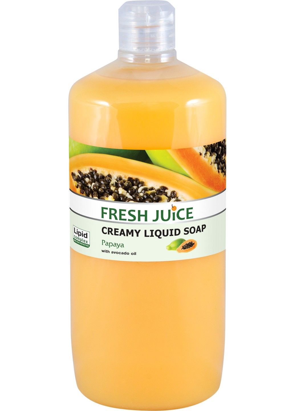 Крем-мыло Papaya 1000 мл Fresh Juice (283017515)
