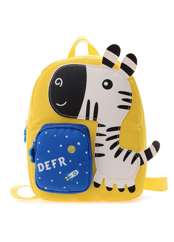 Дитячий рюкзак Small Zebra Yellow, жовтий () Evo-Kids 2418-12 Yellow Zebra (370498895)