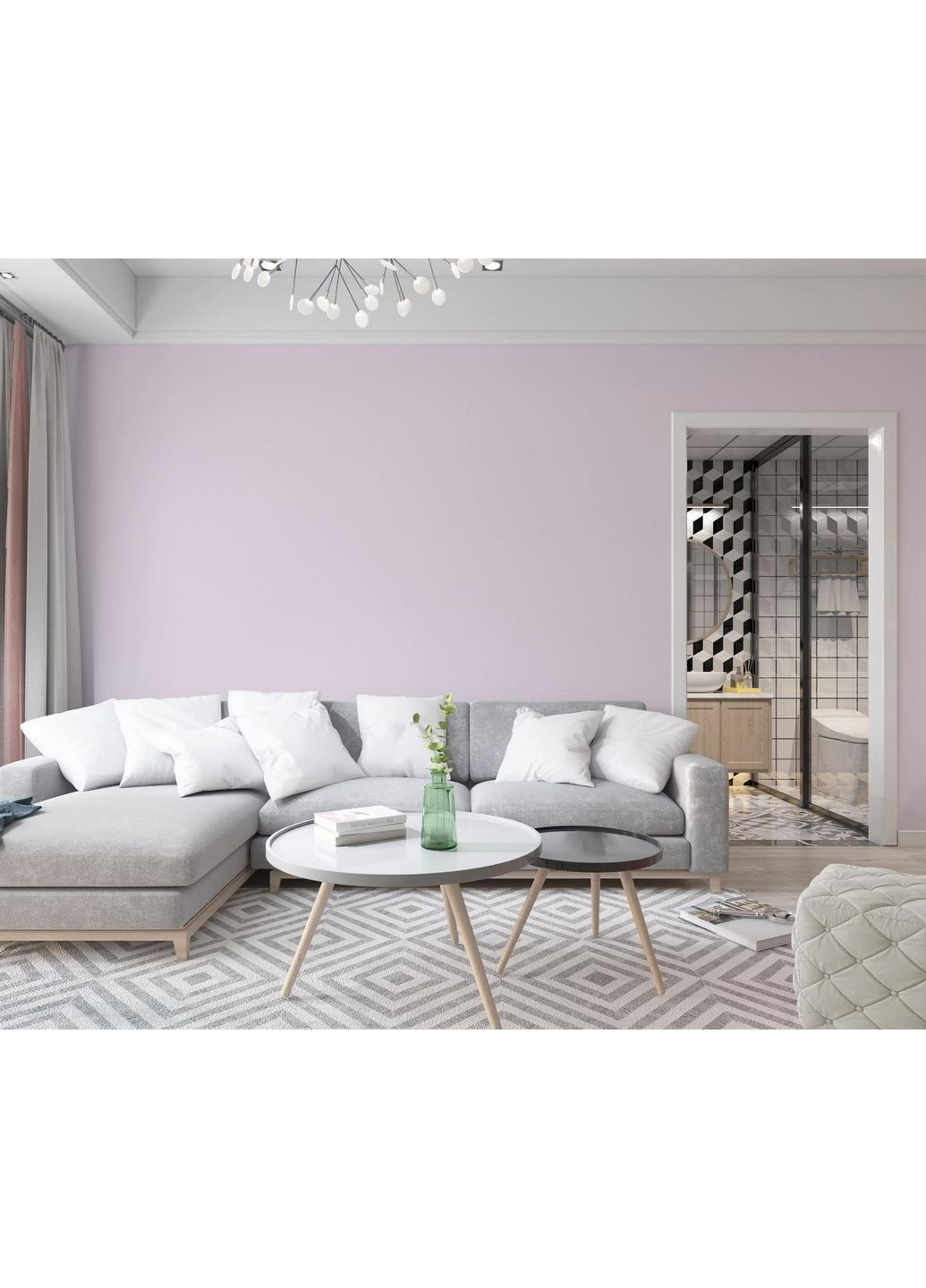 Краска интерьерная латексная 0505-R50B 10 л SkyLine (289367698)