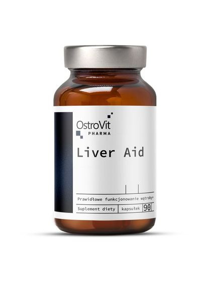 Натуральная добавка Pharma Liver Aid, 90 капсул Ostrovit (334706087)
