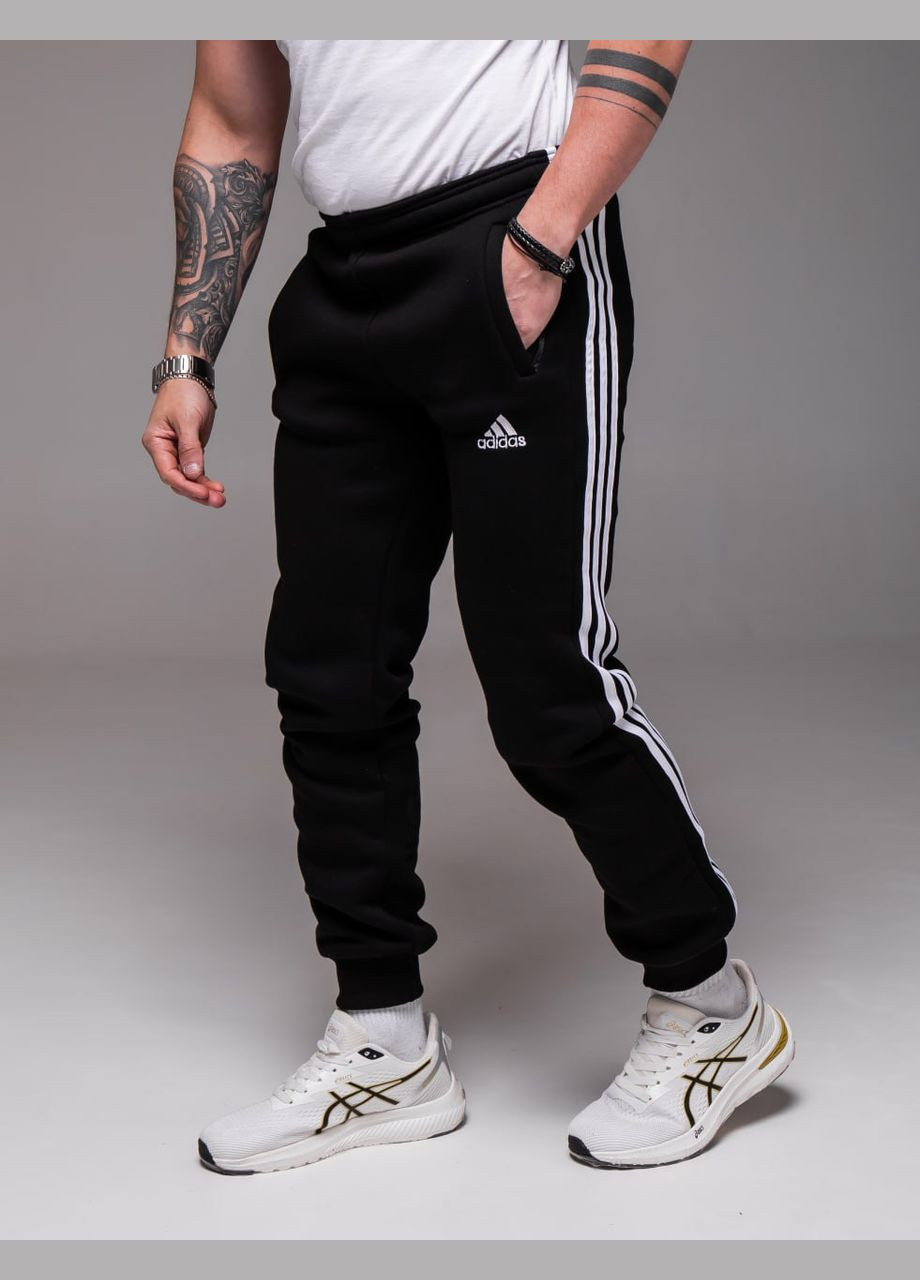 Штани Спортивні Утеплені на манжеті тринитка на флісі Висока Якість No Brand (316505508)