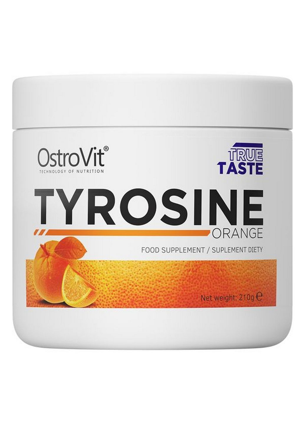 Амінокислота Tyrosine, 210 грам Апельсин Ostrovit (293339513)