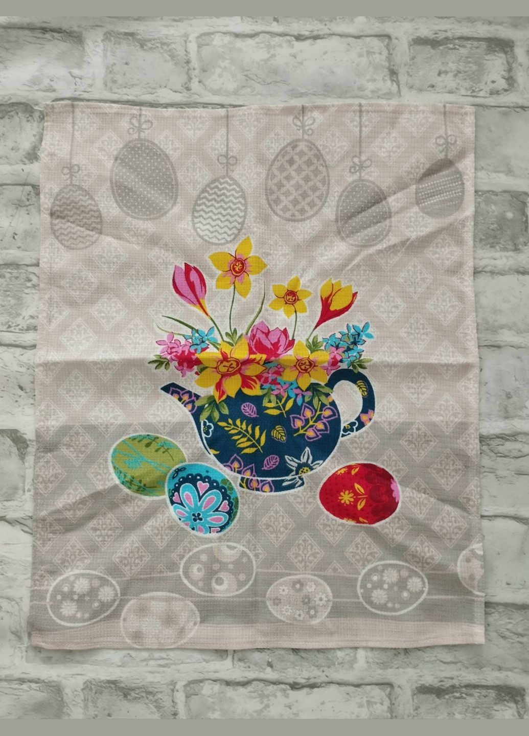 Кухонные полотенца No Brand бежевый