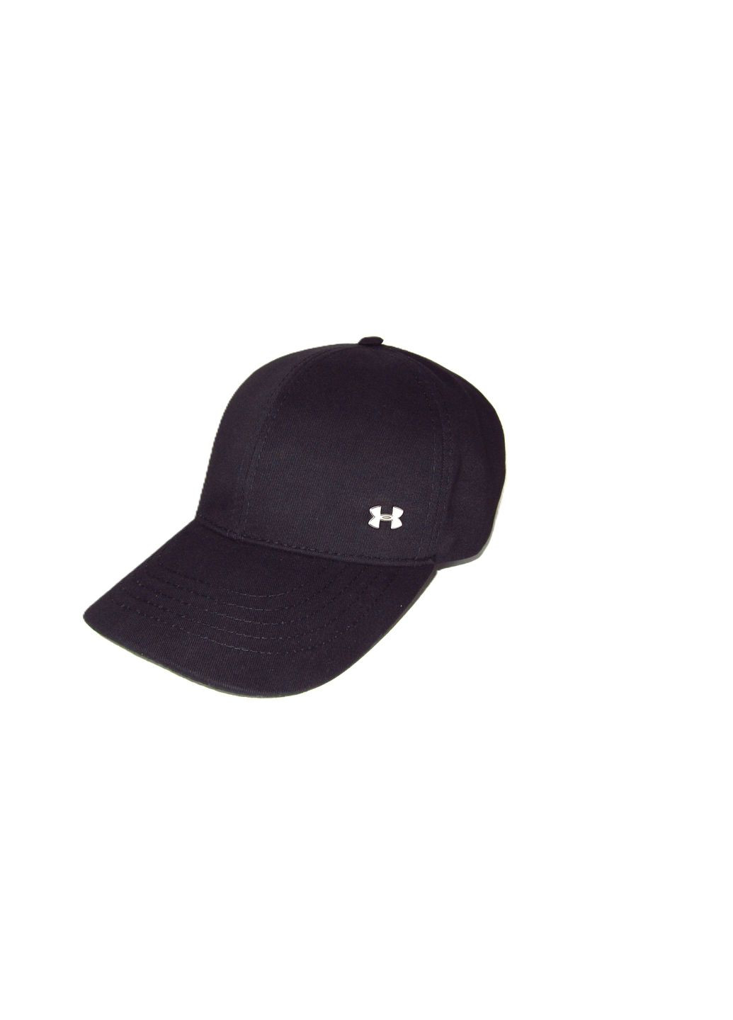 Кепка бейсболка коттонова чорна залізне лого 00781 No Brand кепка бейсболка (328908418)