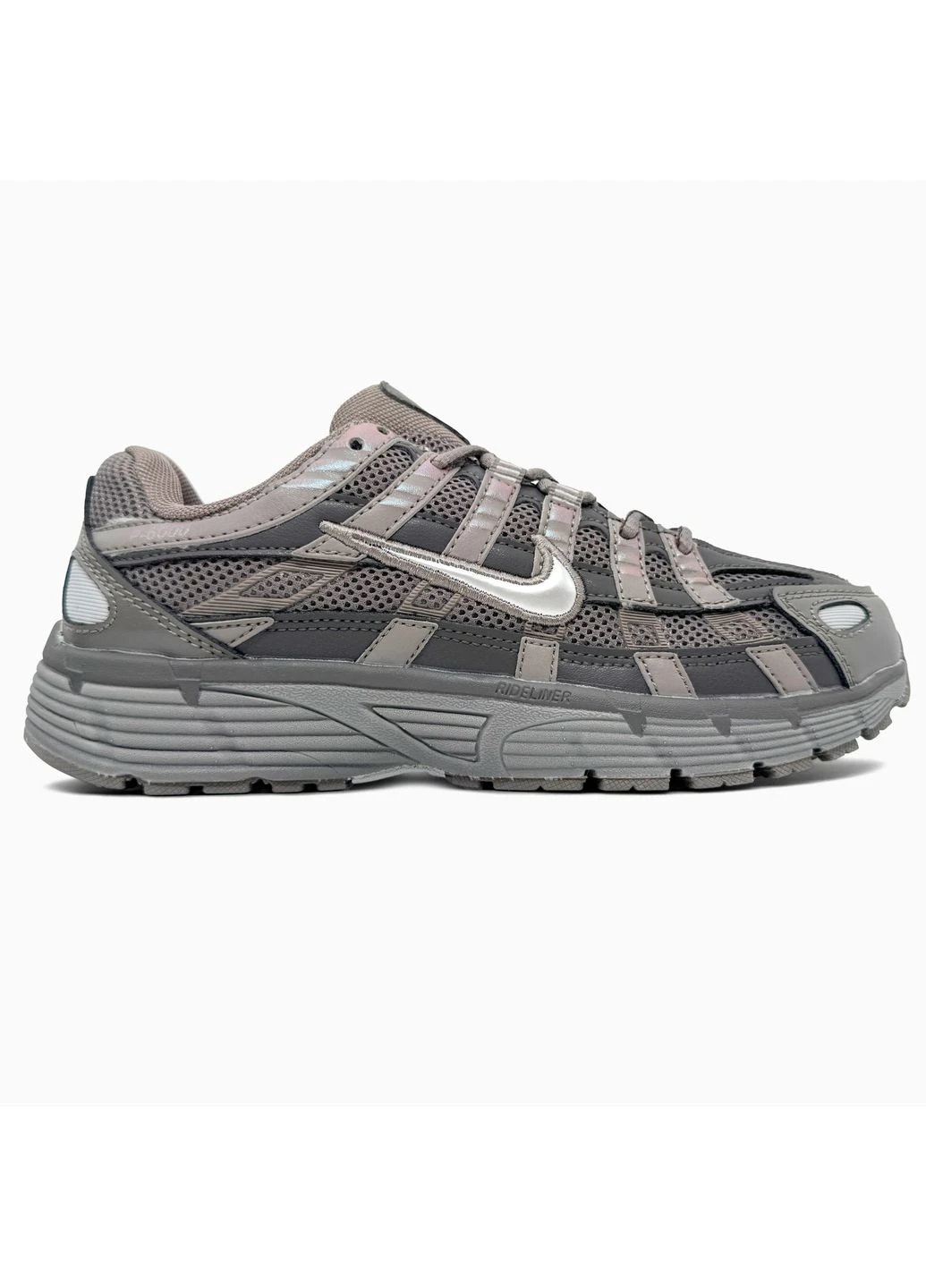 КРОССОВКИ ЖЕНСКИЕ NIKE P-6000 BROWN/GREY НАЙК П-6000 СЕРЫЕ No Brand серые демисезоны (390381043)