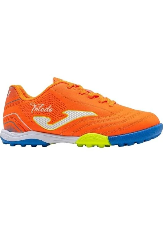 Сороконожки (шиповки) детские оранжево-сине-желтые TOJS2608TF Joma TOLEDO (396999567)
