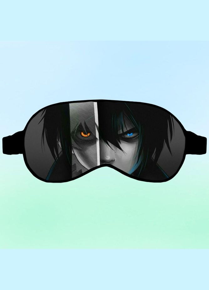 Маска для сну Аніме Бехатній Бог #0013 чорна No Brand (315045834)