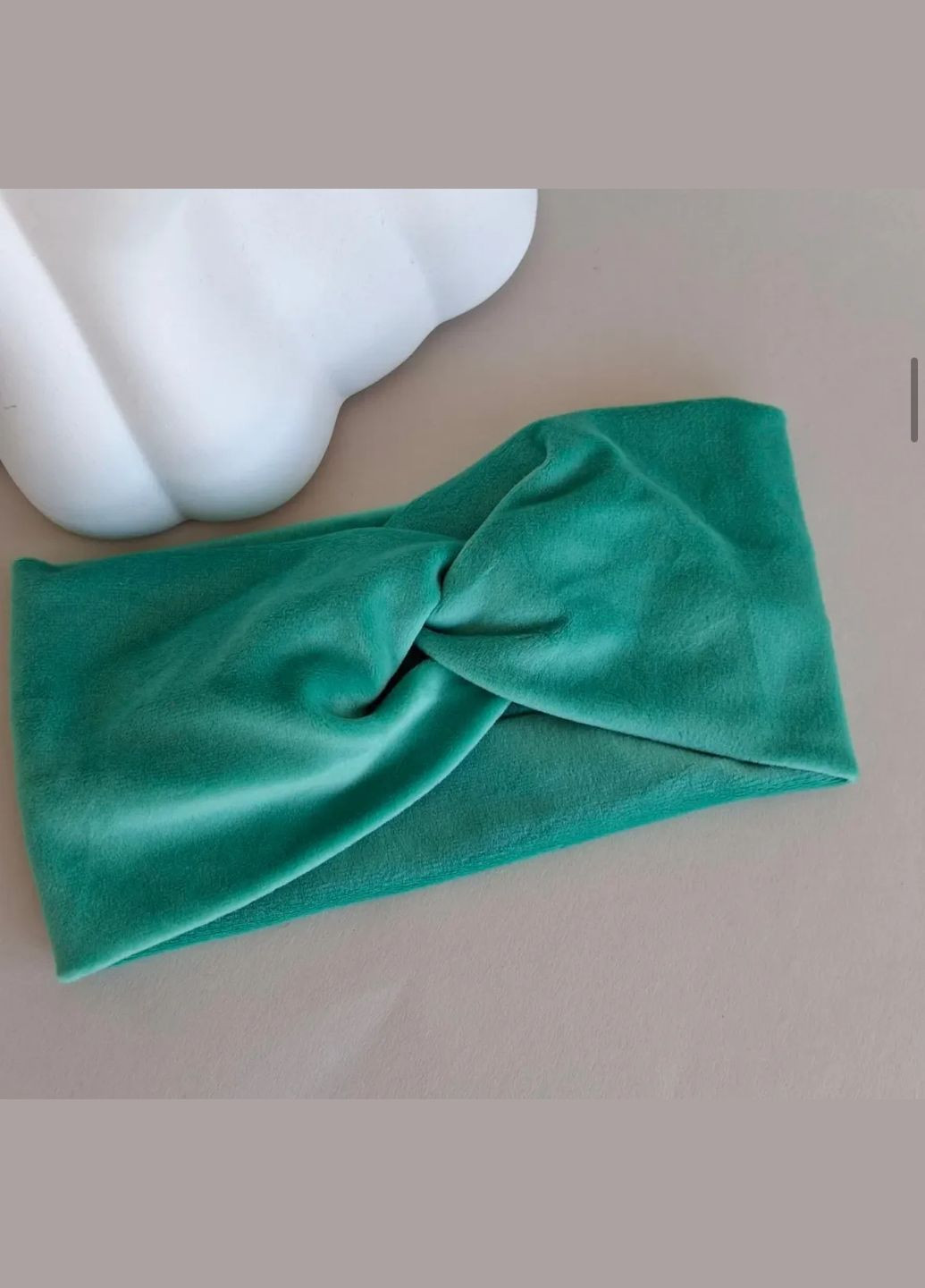 Повязка женская велюровая плюш Cleopatra 888-3 (327880663)