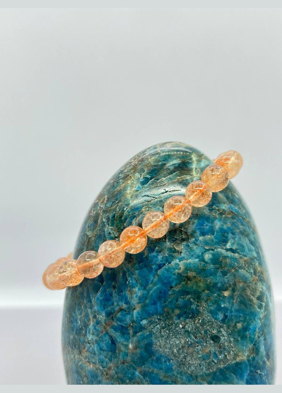 Браслет солнечный камень 7.5 мм 19 см No Brand (301027625)