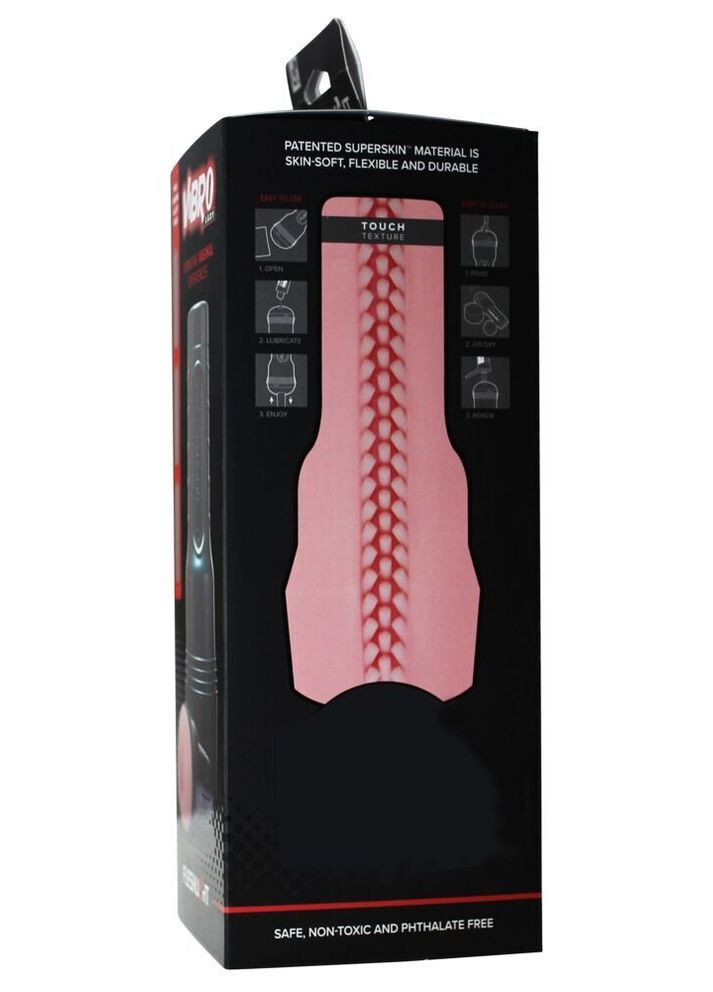 Мастурбатор з вібрацією Vibro Pink Lady Touch, три віброкулі, стимулювальний рельєф Fleshlight (369952747)