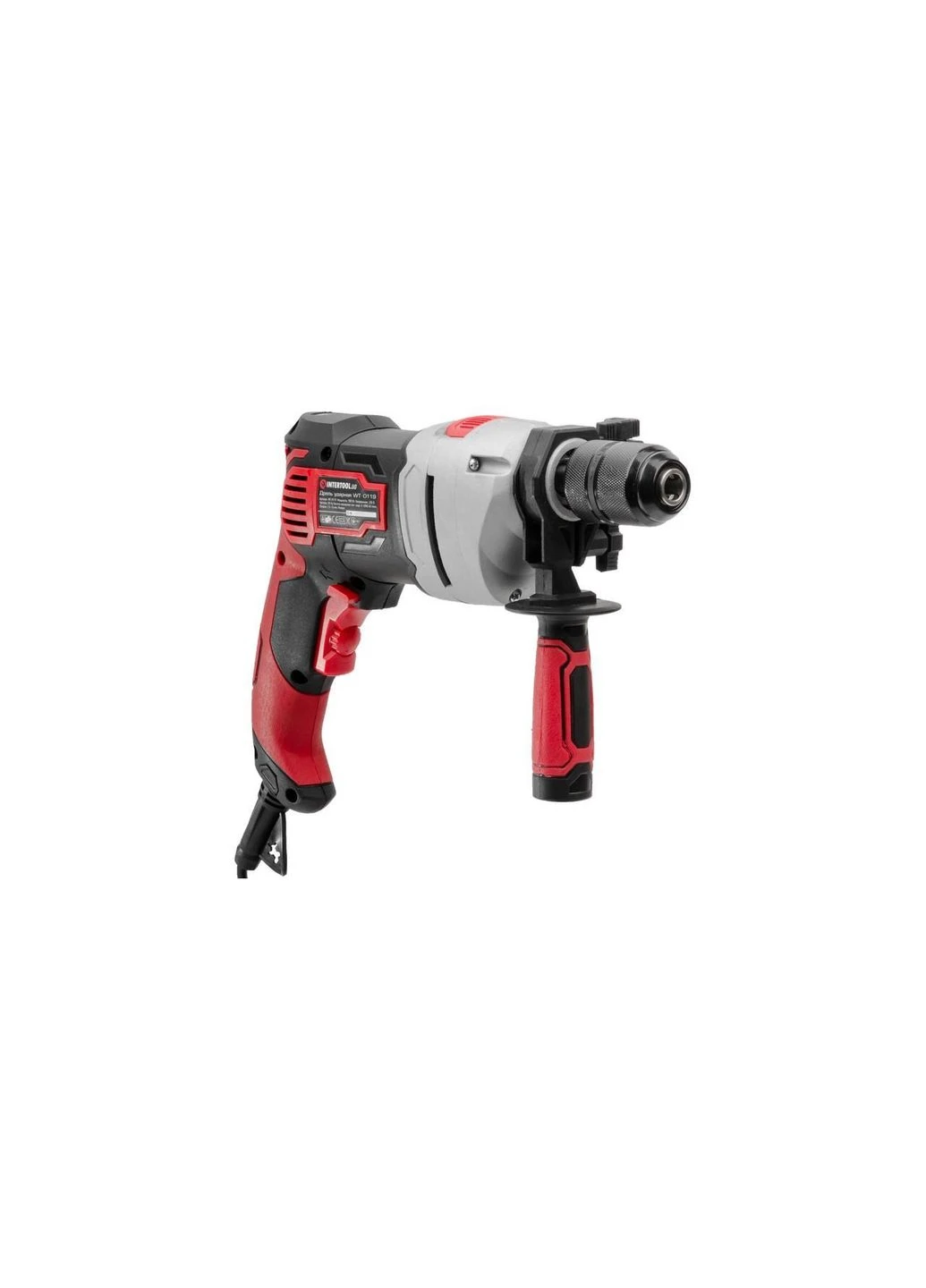 Дриль ударний електричний WT-0119 900 Вт Intertool (375835854)