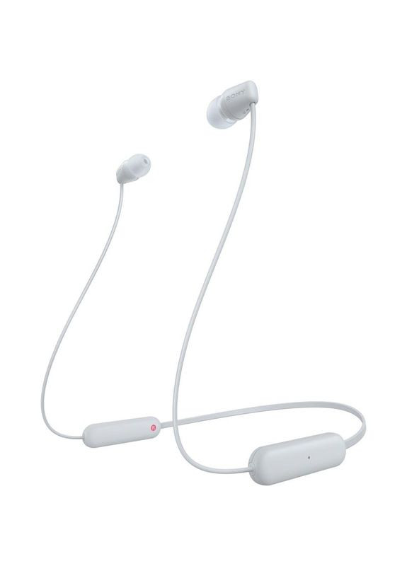 Bluetooth-гарнитура WI-C100 White (WIC100W.CE7) Sony (336957615)
