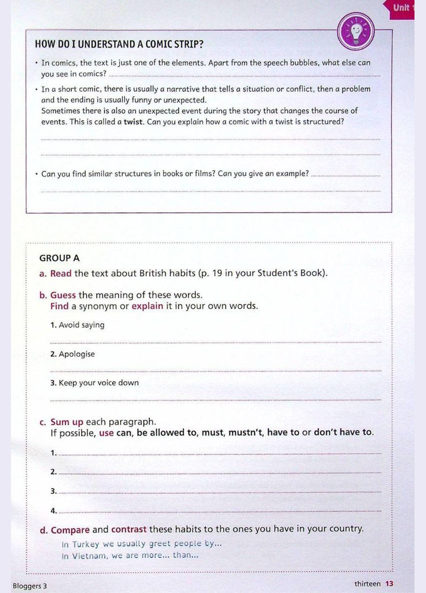 Робочий зошит Bloggers 3 Workbook (A2-B1) Видавництво "Методика" (351587095)