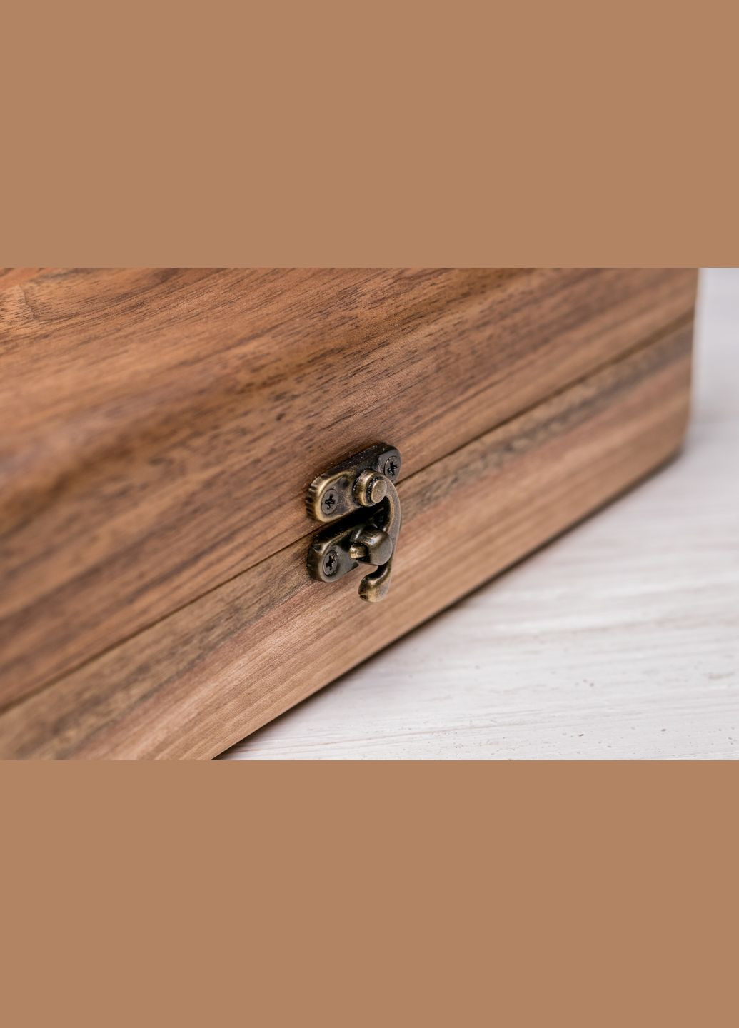 Цільна скринька для дев'яти годинників з персоналізацією для тата чоловіка EcoWalnut (295443832)