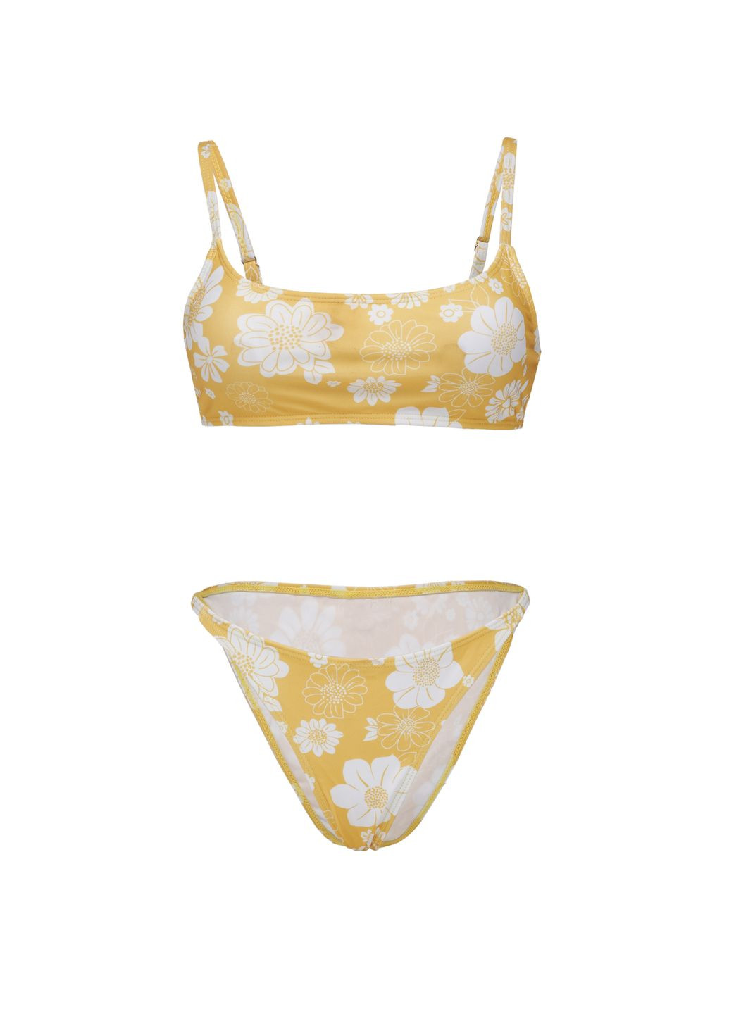 Белый летний купальник No Brand