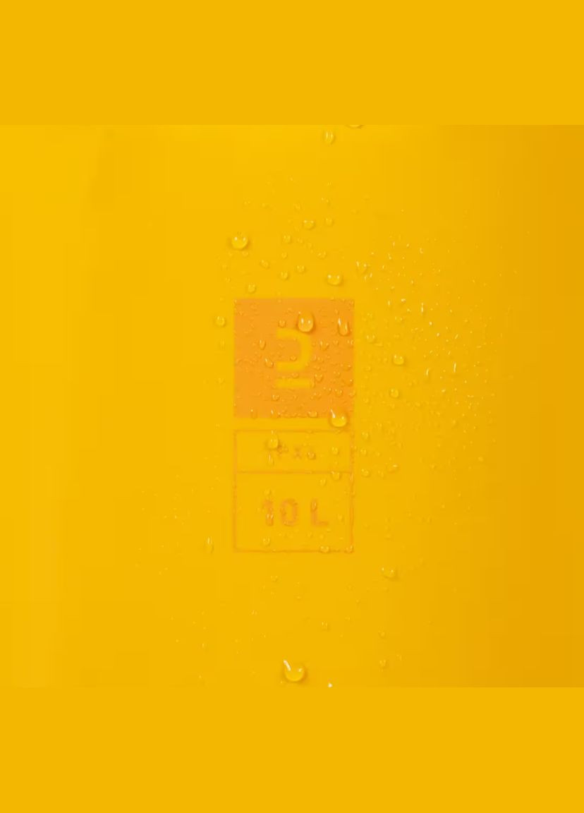 Гермомешок IPX4 (43 х 17.5см 10л) Герметичная Сумка Желтый Itiwit (342966757)