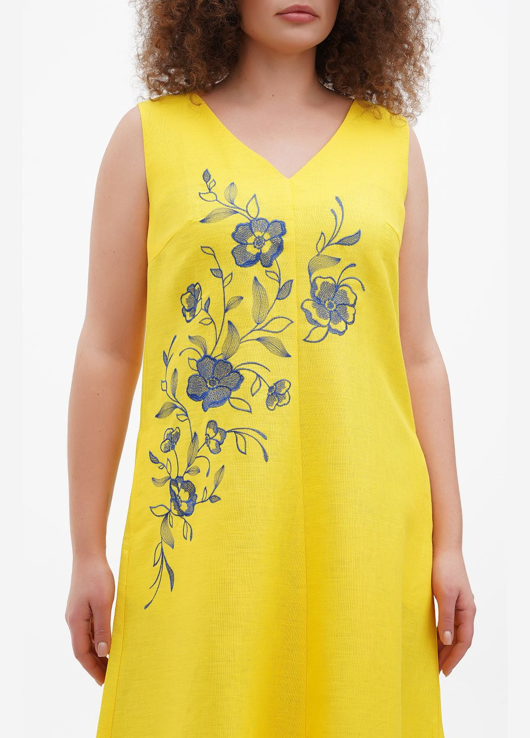 Жовтий сукня пава, р., код 0288/46/163 ГАЛЕРЕЯ ЛЬОНУ