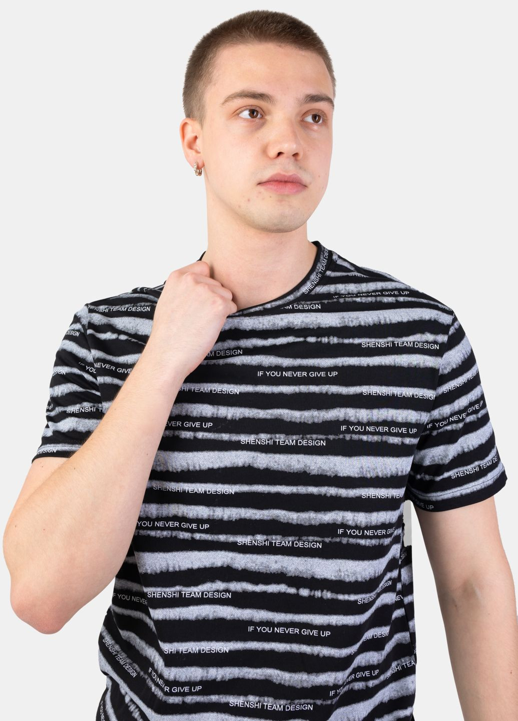 Чорна футболка чоловіча m3 чорна 345562 Power