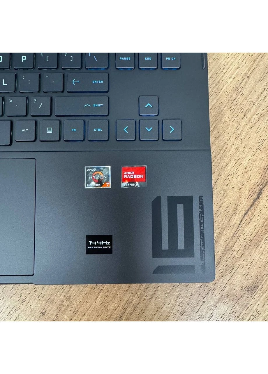 Игровой ноутбук Omen 16-n0027nr / 16" (1920x1080) IPS / AMD Ryzen 7 6800H (8 (16) ядер по 3.2 - 4.7 GHz) / 16 GB DDR5 / 1000 GB HP (398130318)