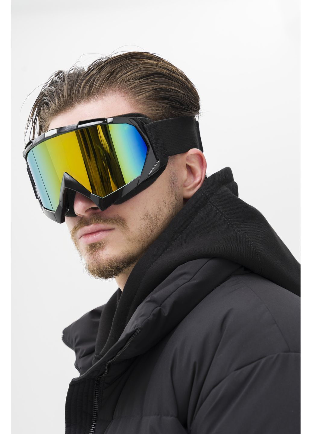 Мужские Лыжные Очки Горнолыжные Маска Зеркальная Chameleon Without (367254897)